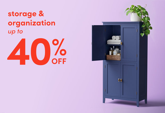 deals on storage & organization